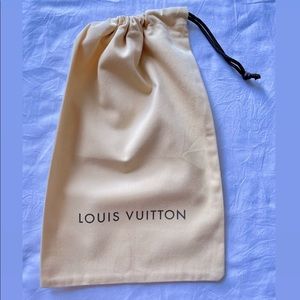 Authentic LOUIS VUITTON Drawstring Dust Bag